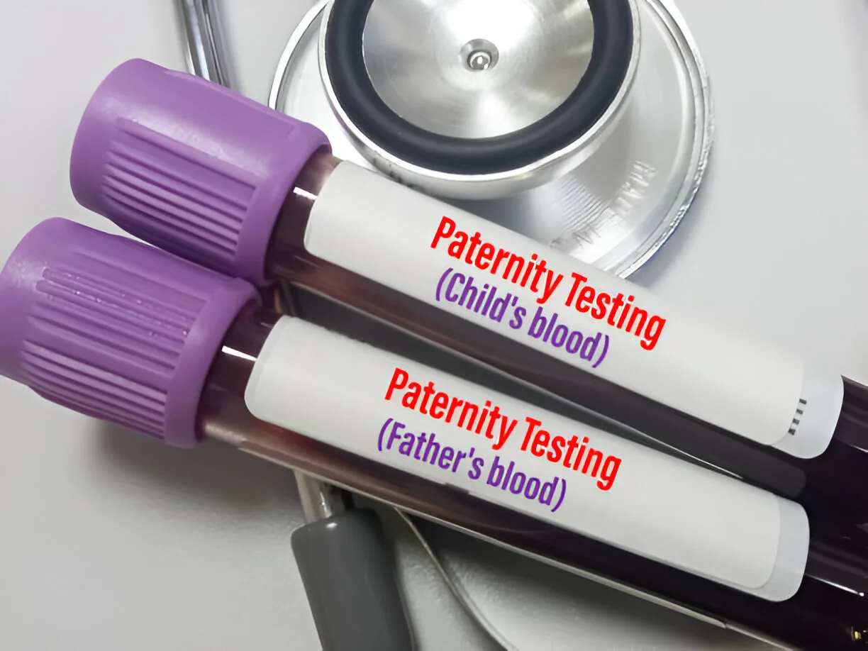 Non-invasive prenatal paternity test — maternal blood & father’s swab