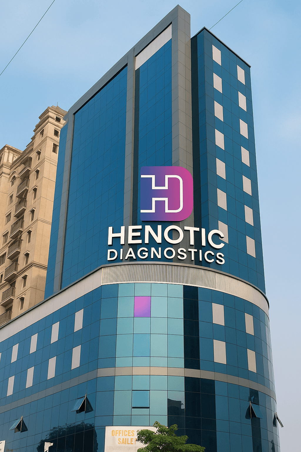 Diagnostic Services in Navi Mumbai Henotic Diagnostics Corporate Building Millennium Empire